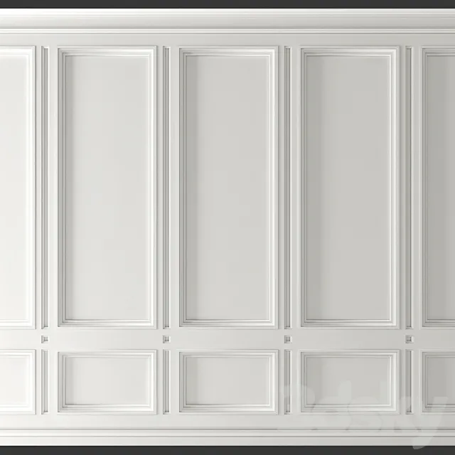 Wall molding 3DModel