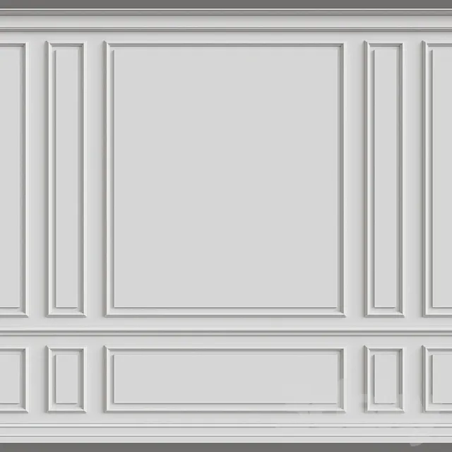 Wall molding 3DModel