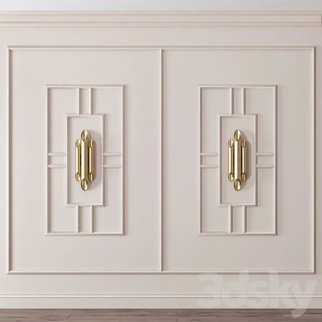 Wall molding 3DModel