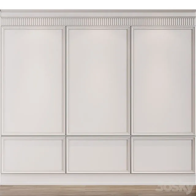 Wall Molding D7 3D Model