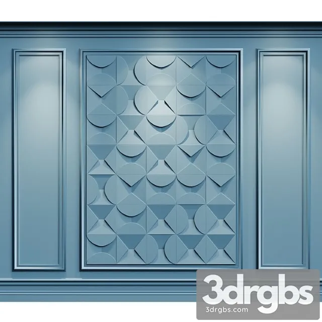 Wall Moulding Classic 3 Orac Decor 3D Model Free
