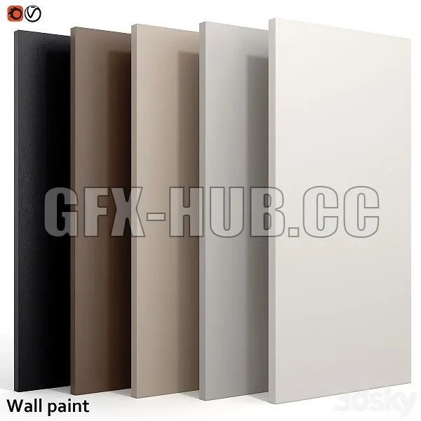 Wall Paint 3D Model