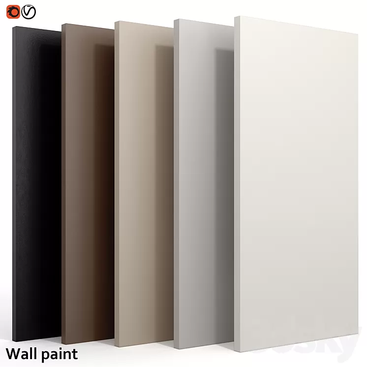 Wall paint 3D Model