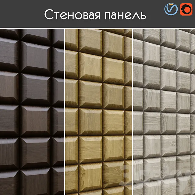 Wall panel 001 Free Download