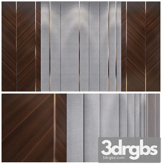 Wall panel 01_3 3D Model Free