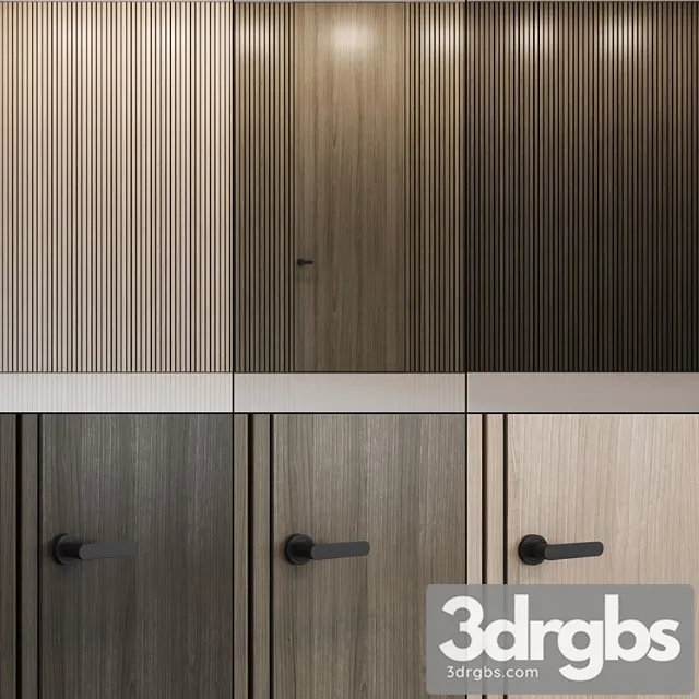 Wall Panel 03 4 3D Model Free