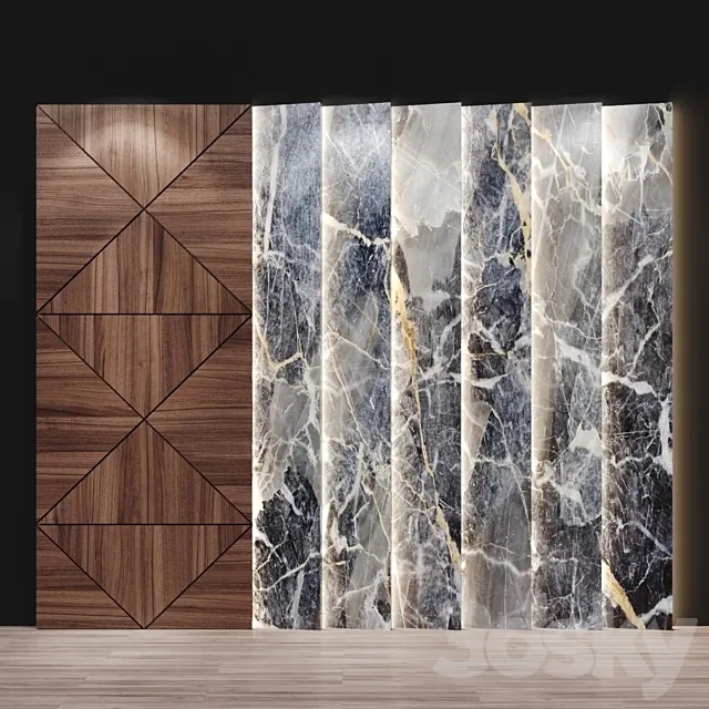 Wall Panel 05 3D Model