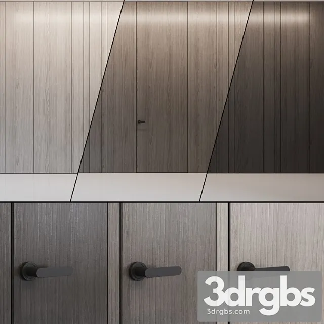 Wall Panel 05 Muzafarov Collection 3D Model Free