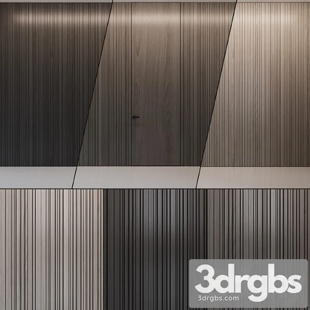 Wall Panel 06 Muzafarov Collection 3D Model Free