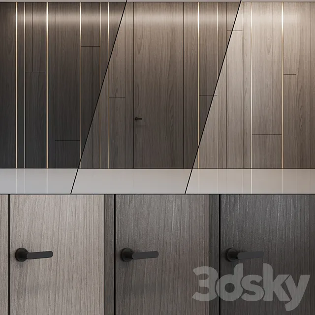 Wall Panel 07 (Muzafarov Collection) 3D Model