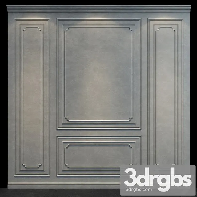 Wall Panel 079 3D Model Free