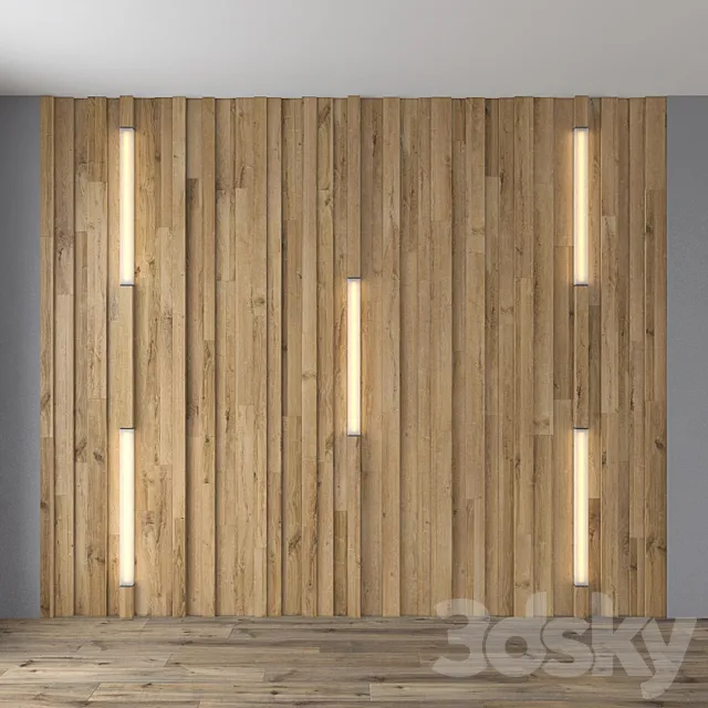 Wall panel 08 3D Model