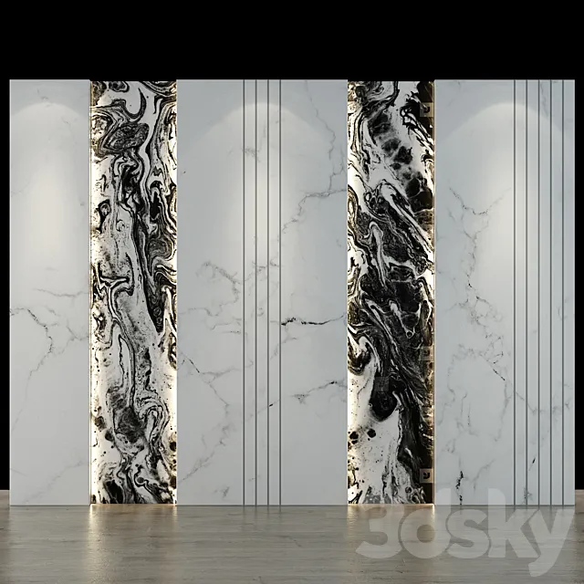 Wall Panel 09 3DModel