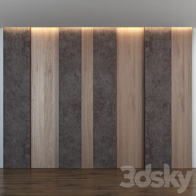 Wall Panel 10 3D Model