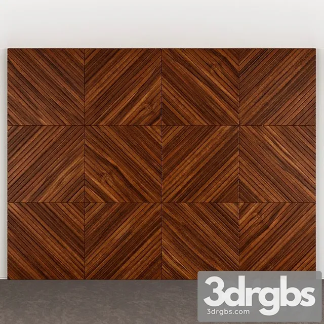 Wall panel 10 3D Model Free