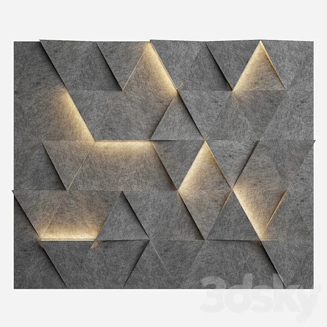 Wall Panel 11 3D Model