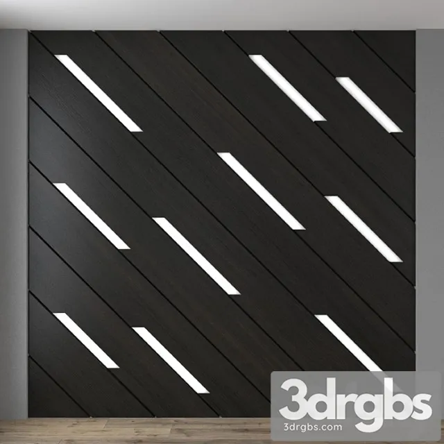 Wall panel 11_1 3D Model Free