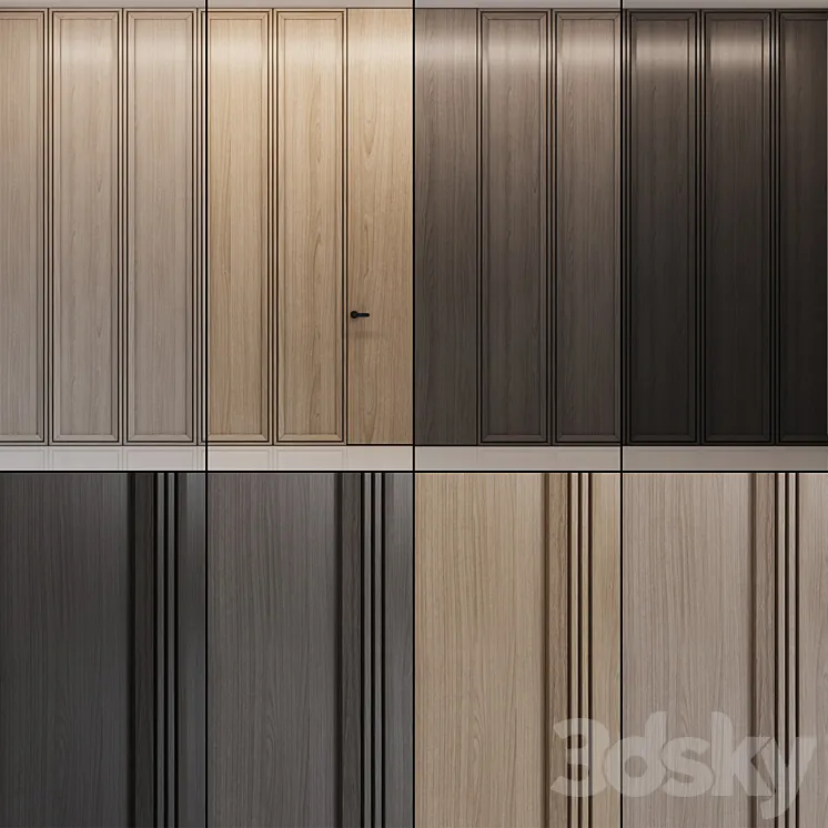 Wall Panel 12 (MC) 3D Model Free