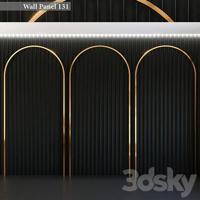 Wall Panel 131 3D Model