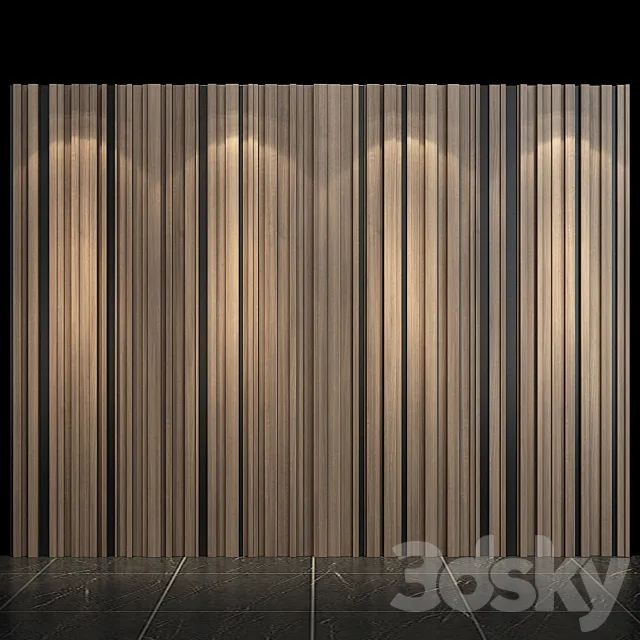 Wall Panel 14 3D Model