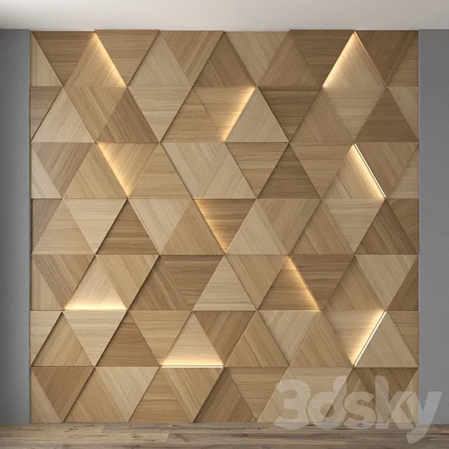 Wall panel 14 3DModel
