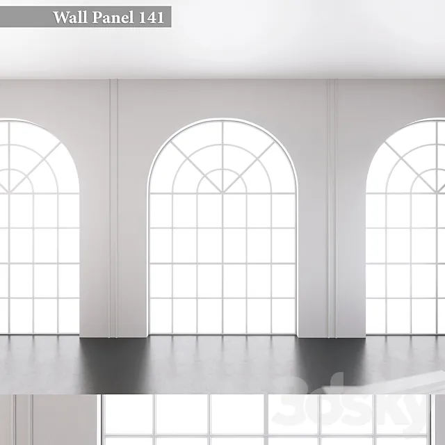 Wall Panel 141 3D Model