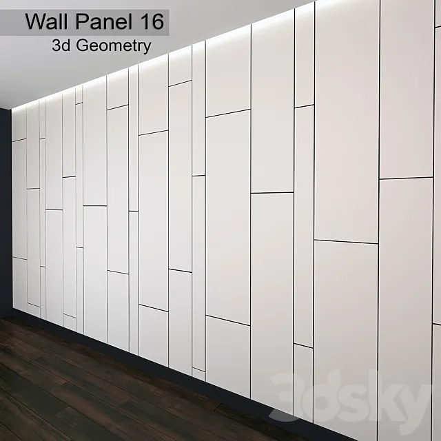 Wall Panel 16 3DModel