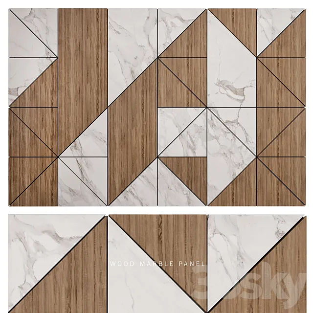 Wall Panel 18 3D Model