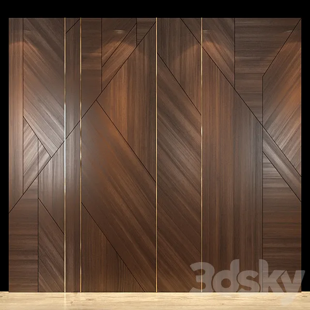 Wall Panel 25 3D Model