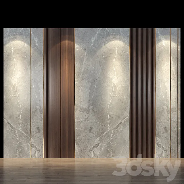 Wall Panel 26 3D Model