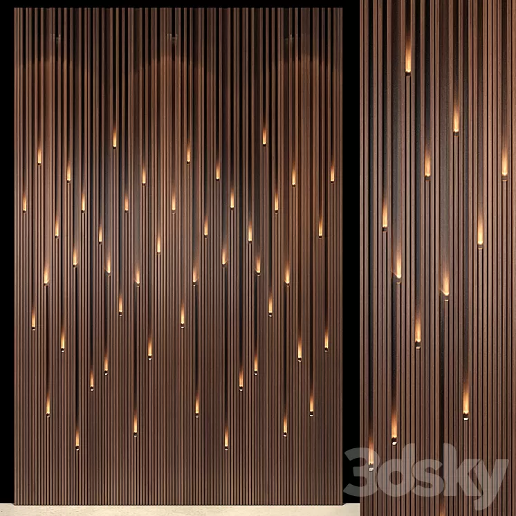 Wall Panel 37 3D Model