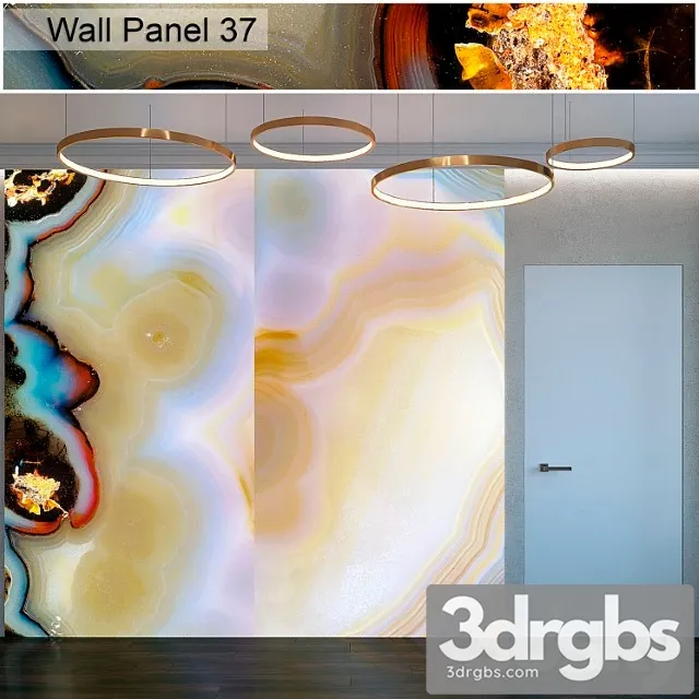 Wall panel 37 3D Model Free