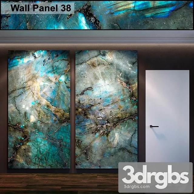 Wall Panel 38 1 3D Model Free
