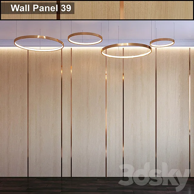 Wall Panel 39 3DModel