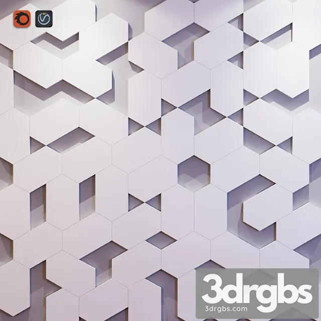 Wall panel 3D Model Free