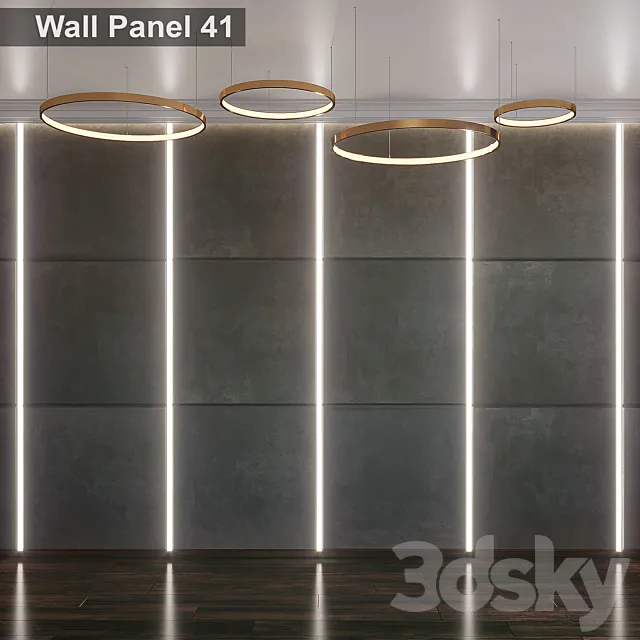 Wall Panel 41 3DModel