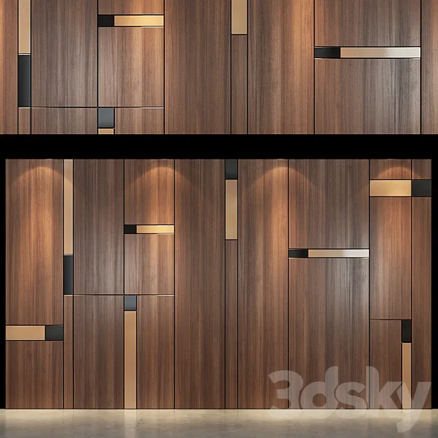 Wall Panel 42 3D Model