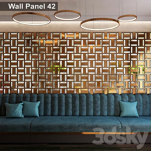 Wall Panel 42 3DModel
