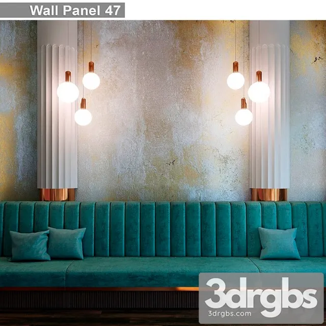 Wall Panel 47 3D Model Free