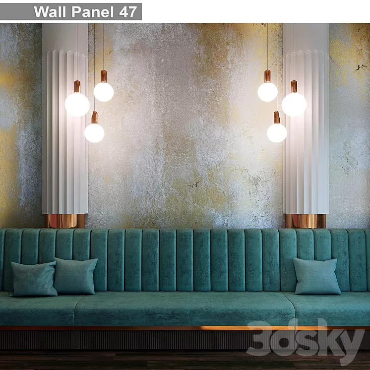 Wall Panel 47 3D Model