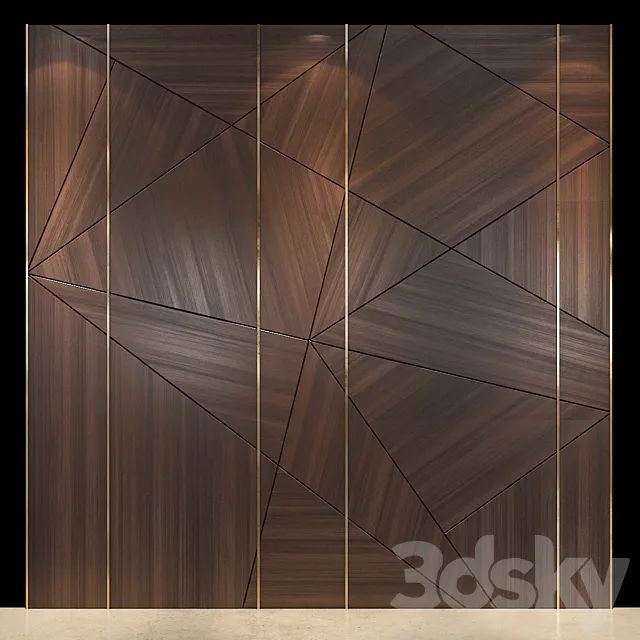Wall Panel 48 3D Model