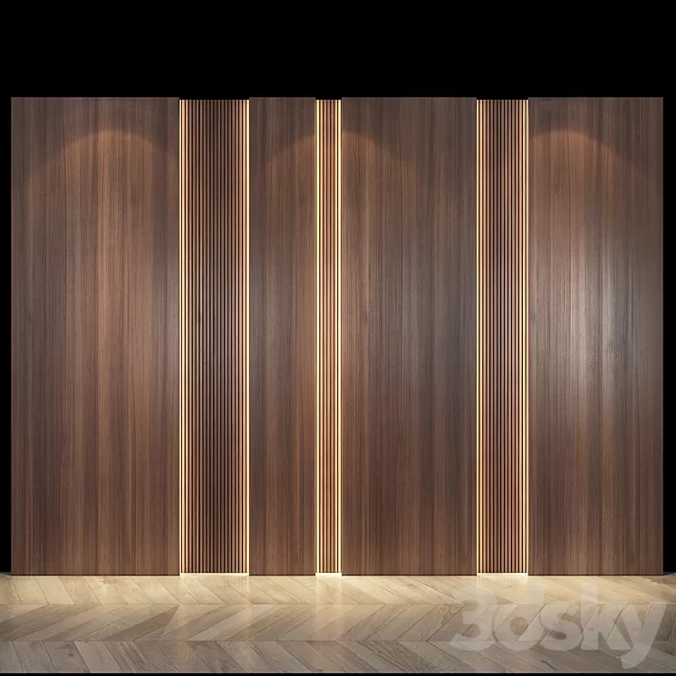Wall Panel 49 3D Model