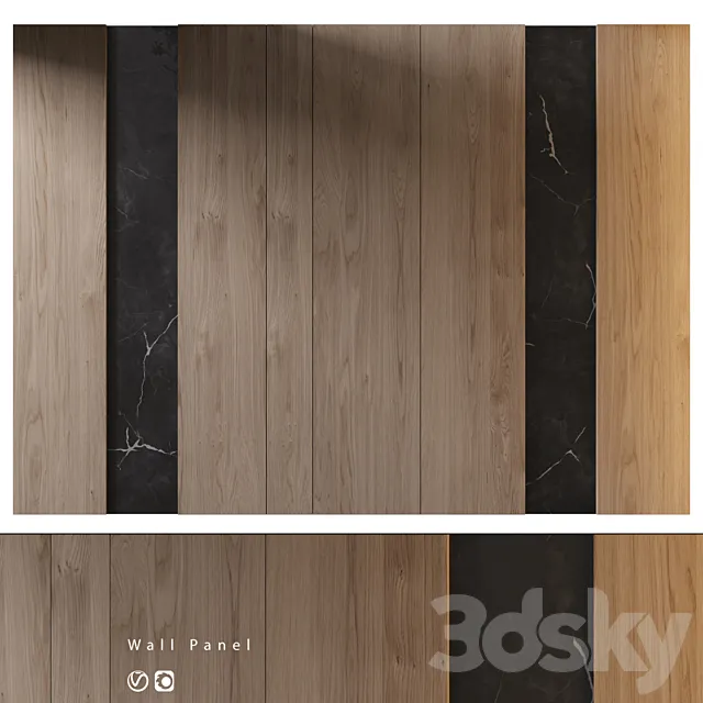 Wall Panel | 5 3D Model