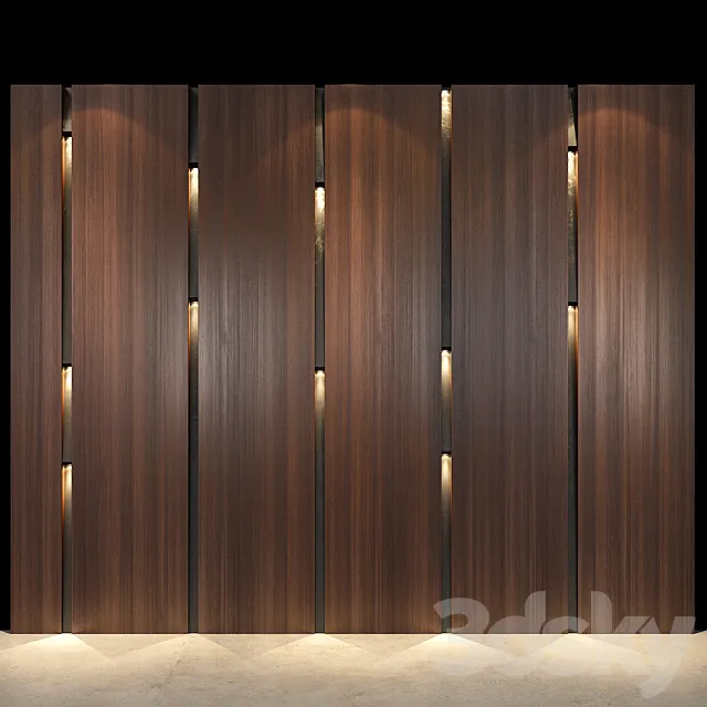 Wall Panel 53 3D Model