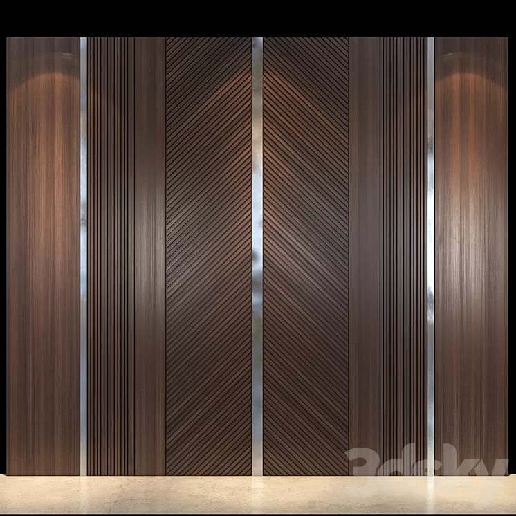 Wall Panel 57 3D Model