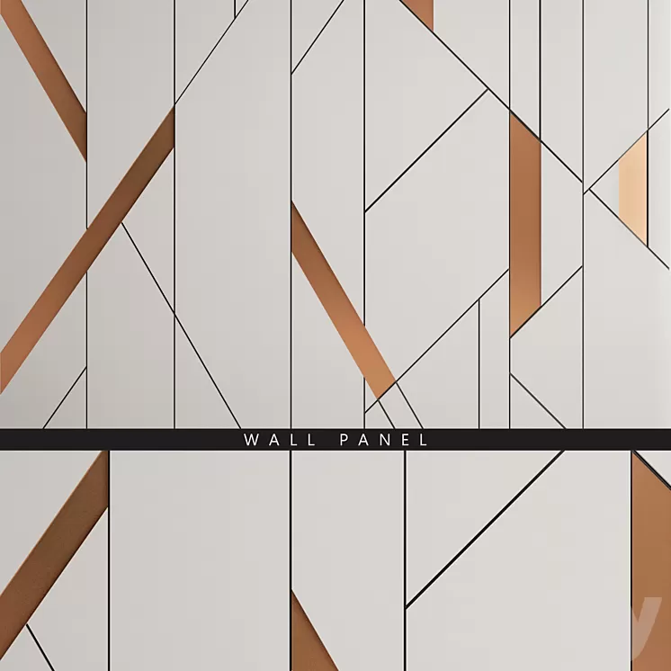 Wall Panel 6 3D Model