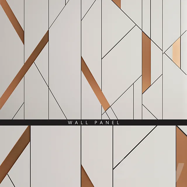 Wall Panel 6 3DModel