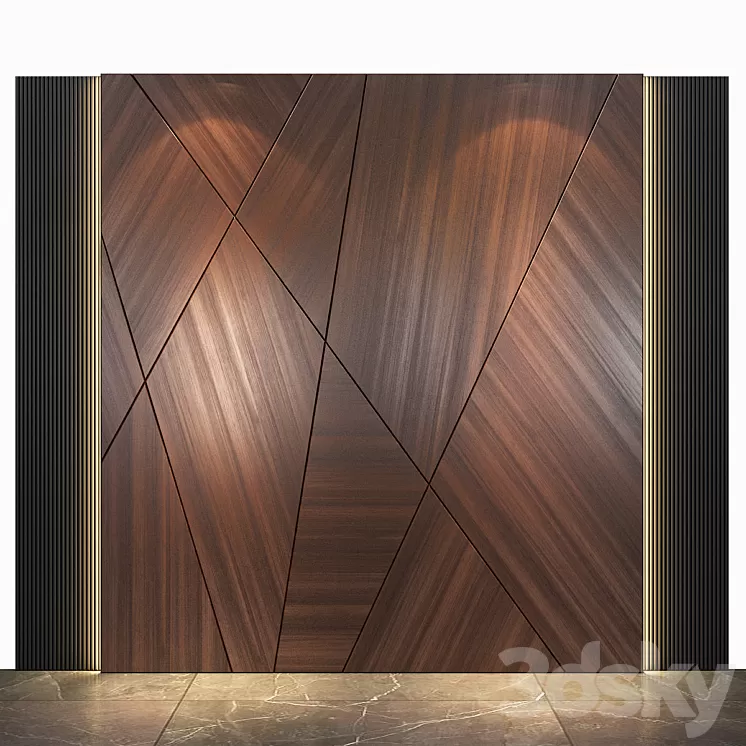 Wall Panel 60 3D Model Free