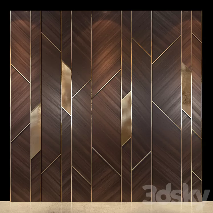 Wall Panel 61 3D Model Free