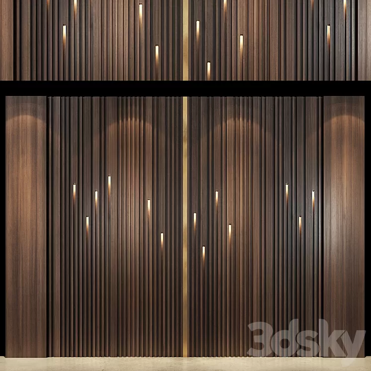 Wall Panel 67 3D Model